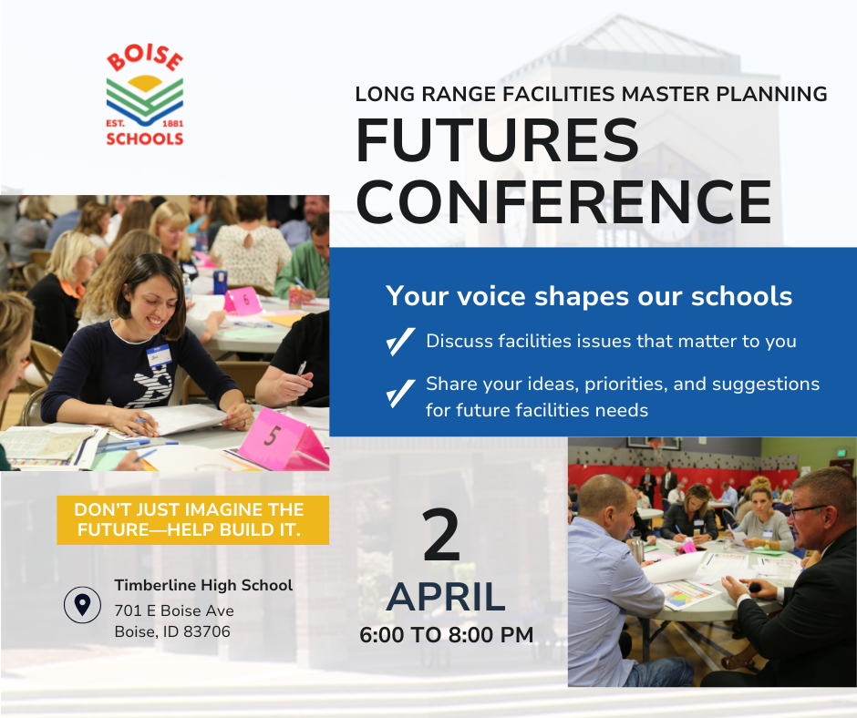  Boise School District Invites Community to Help Shape the Future of Our Schools