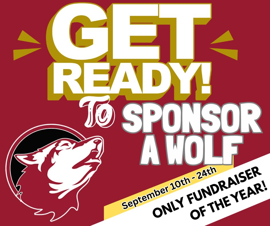 🐺GET READY TO SPONSOR A WOLF! 🐺