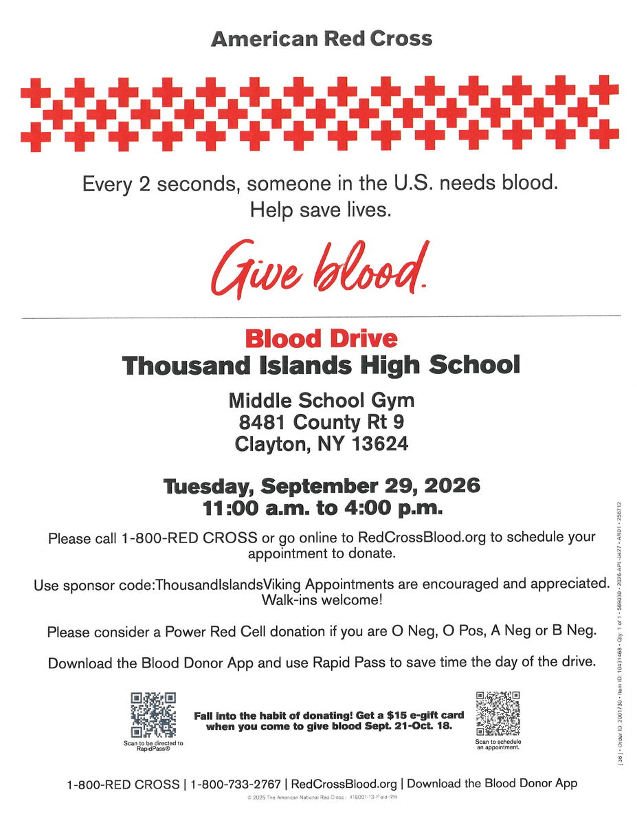 Annual Blood Drive 