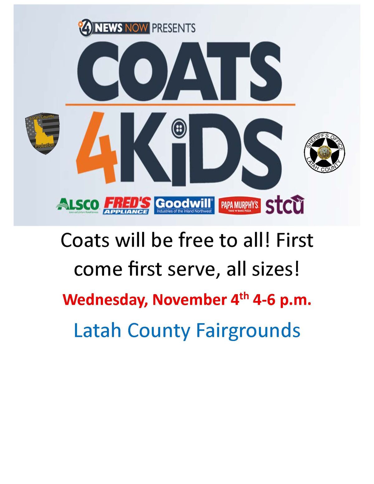 Coats for Kids! 