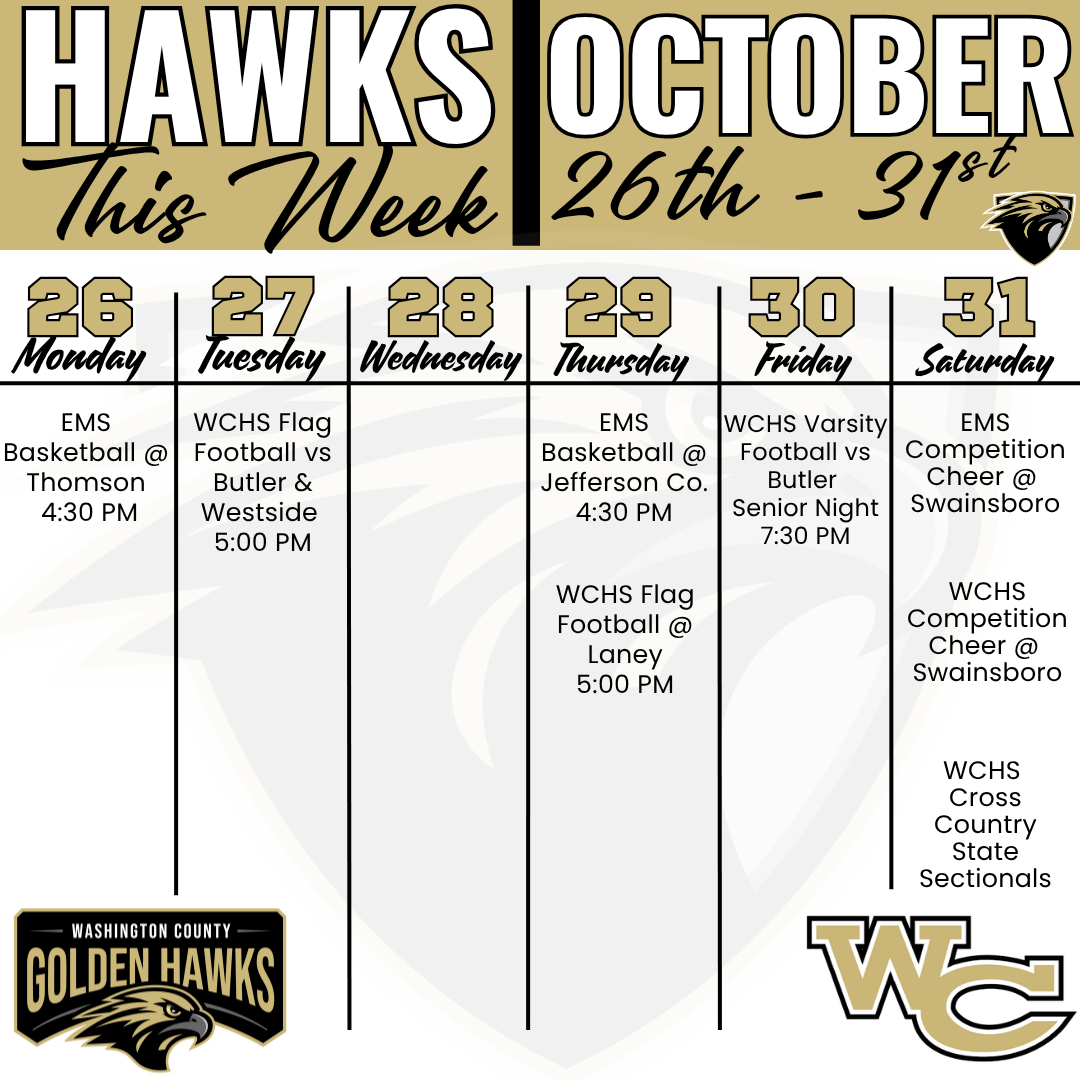 District-Wide Athletics for the Week