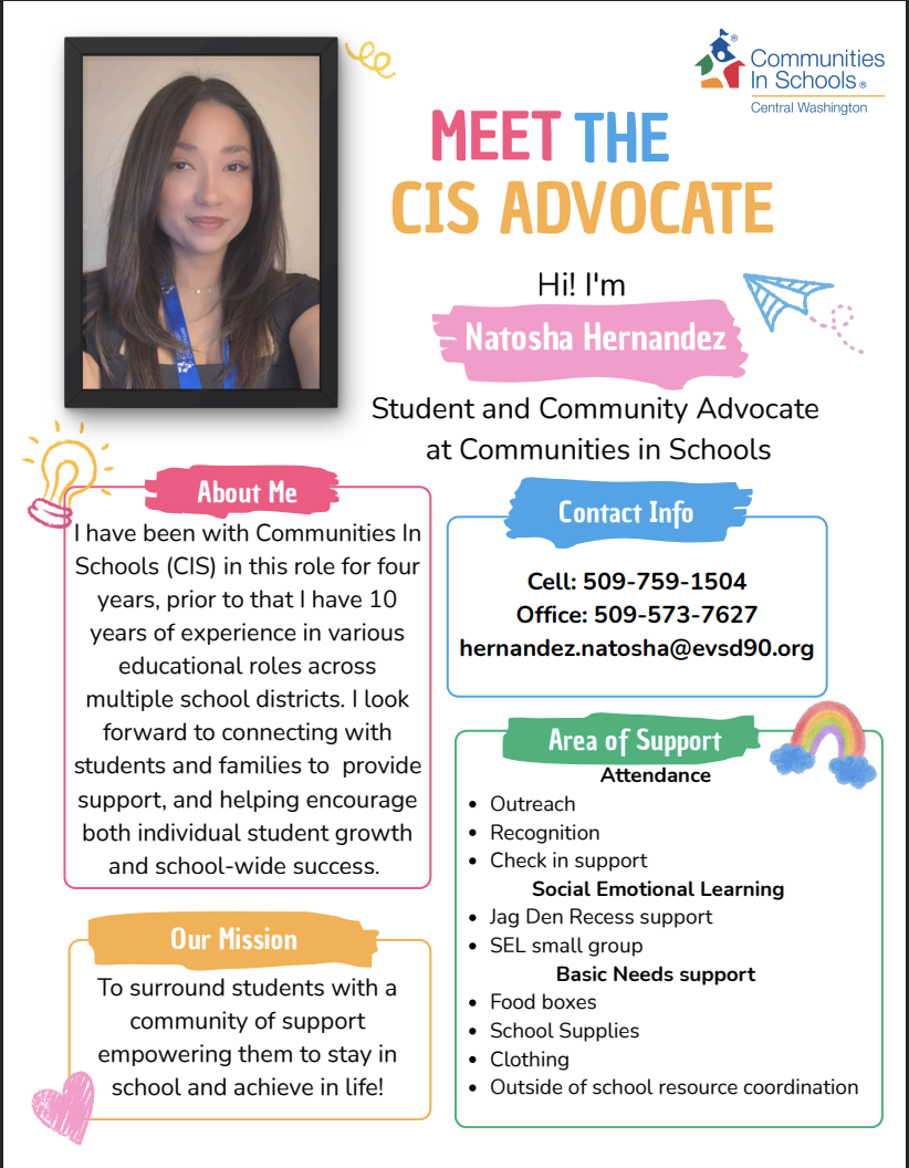 Welcome Communities in Schools at EVE