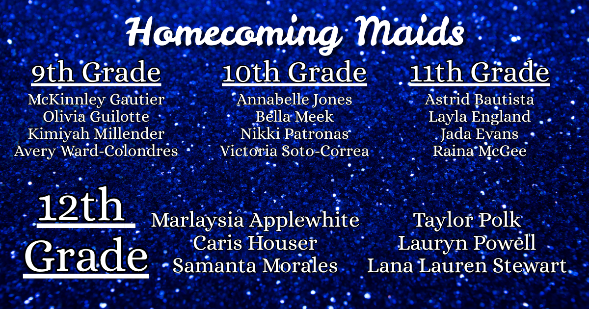 Homecoming Court Results