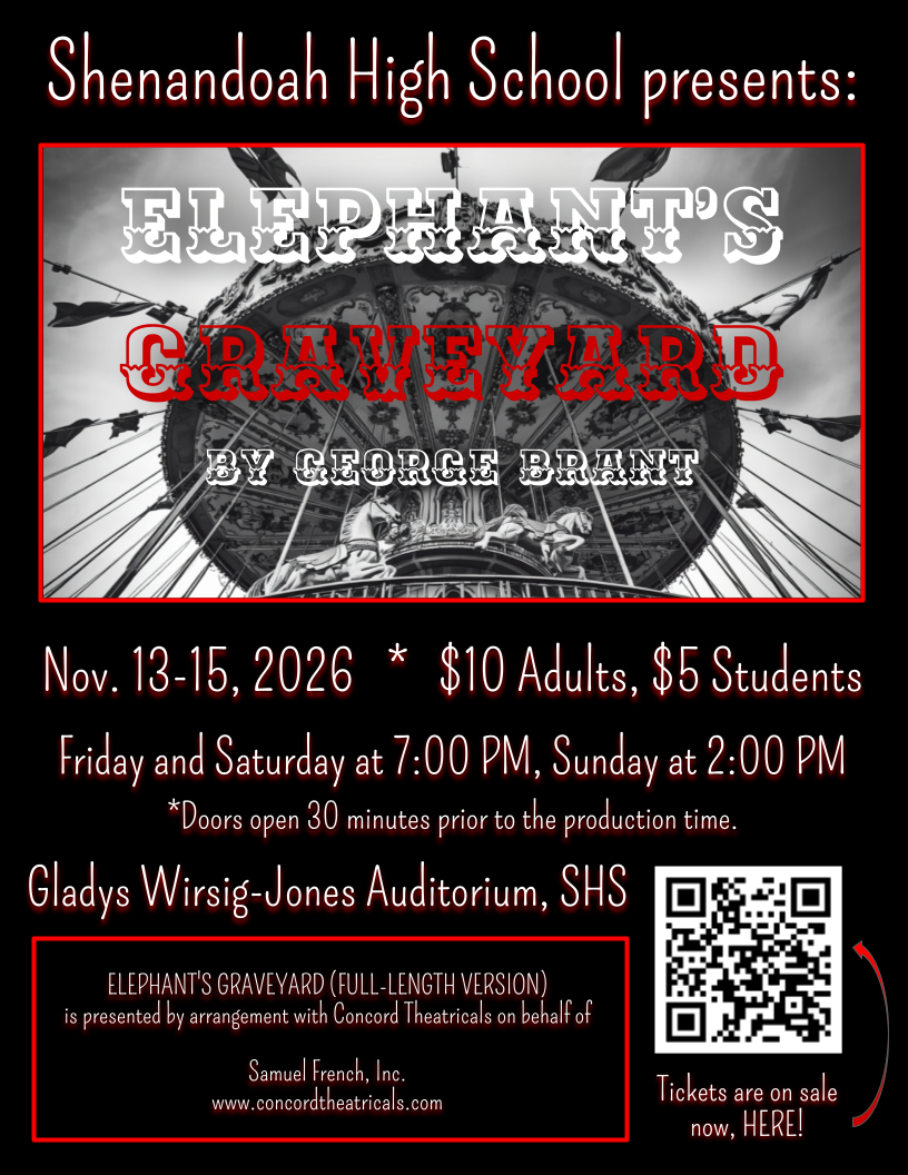 High School Fall Play Tickets Now On Sale