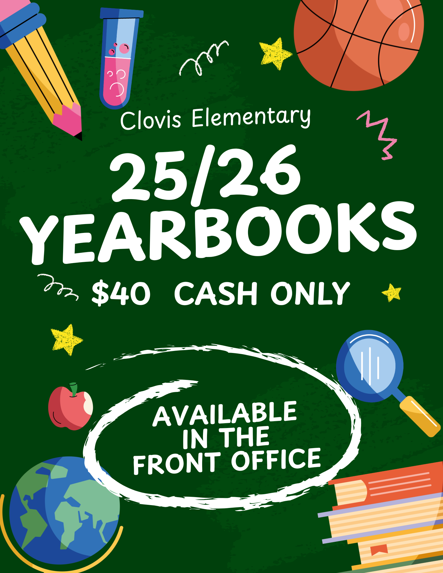 Yearbooks still available! 