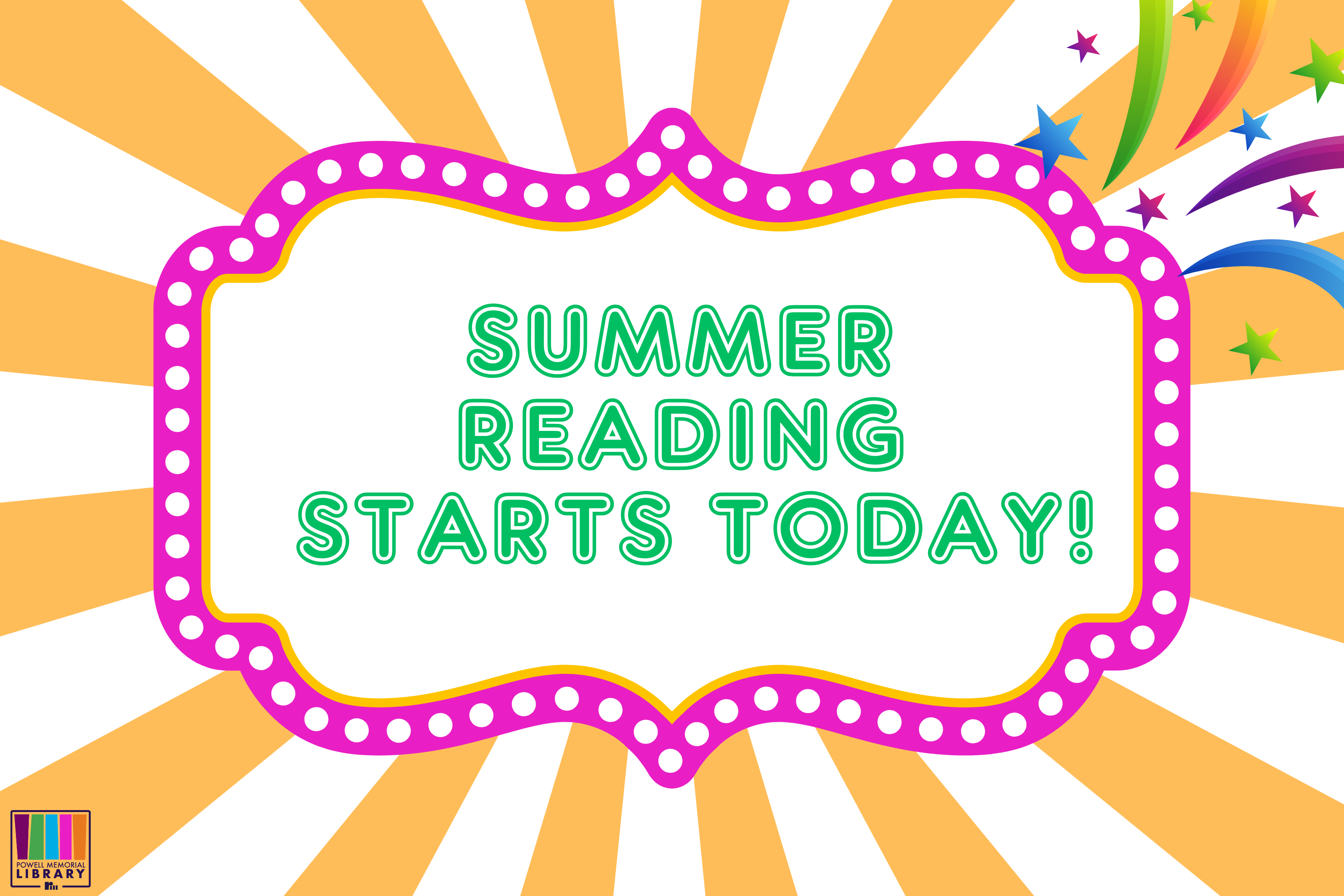 Summer Reading starts TODAY!