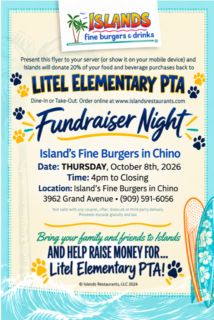 Dine Out Night- Islands