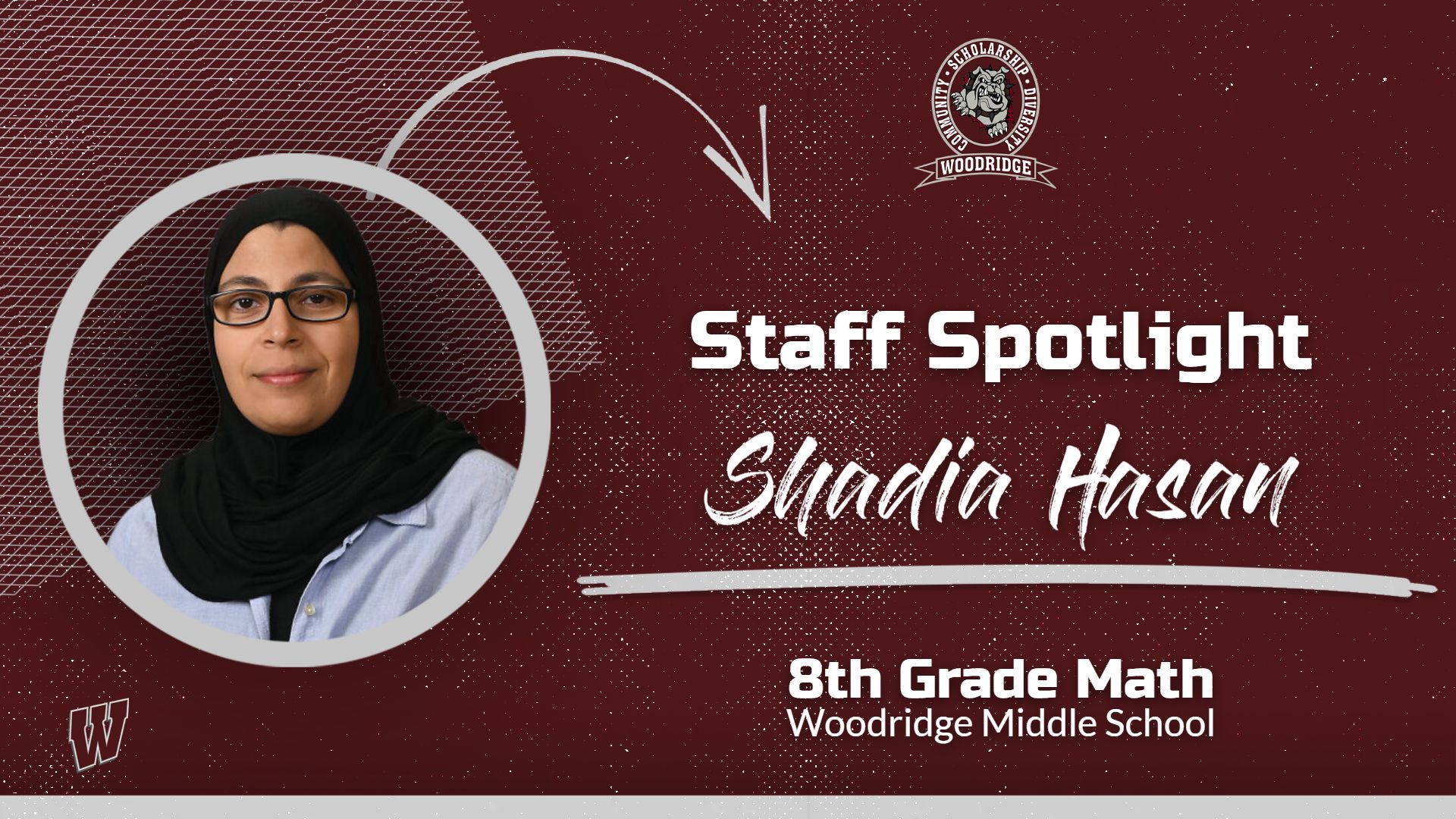 Top Dogs: Woodridge Staff Spotlight – Featuring Shadia Hasan