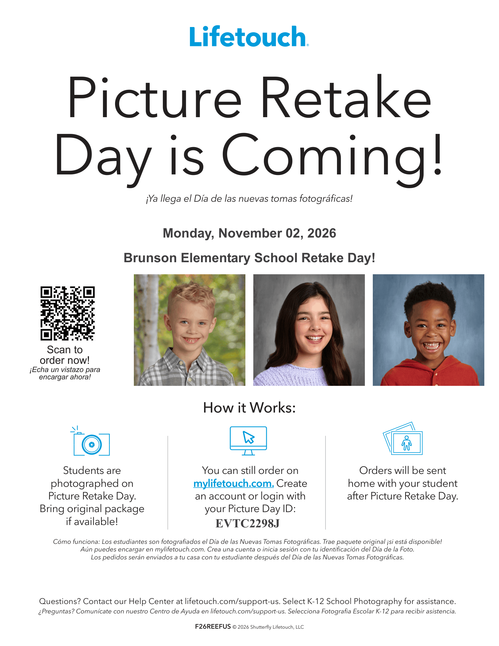 Bruns0n - Picture Retake Day-Mon., Nov. 2
