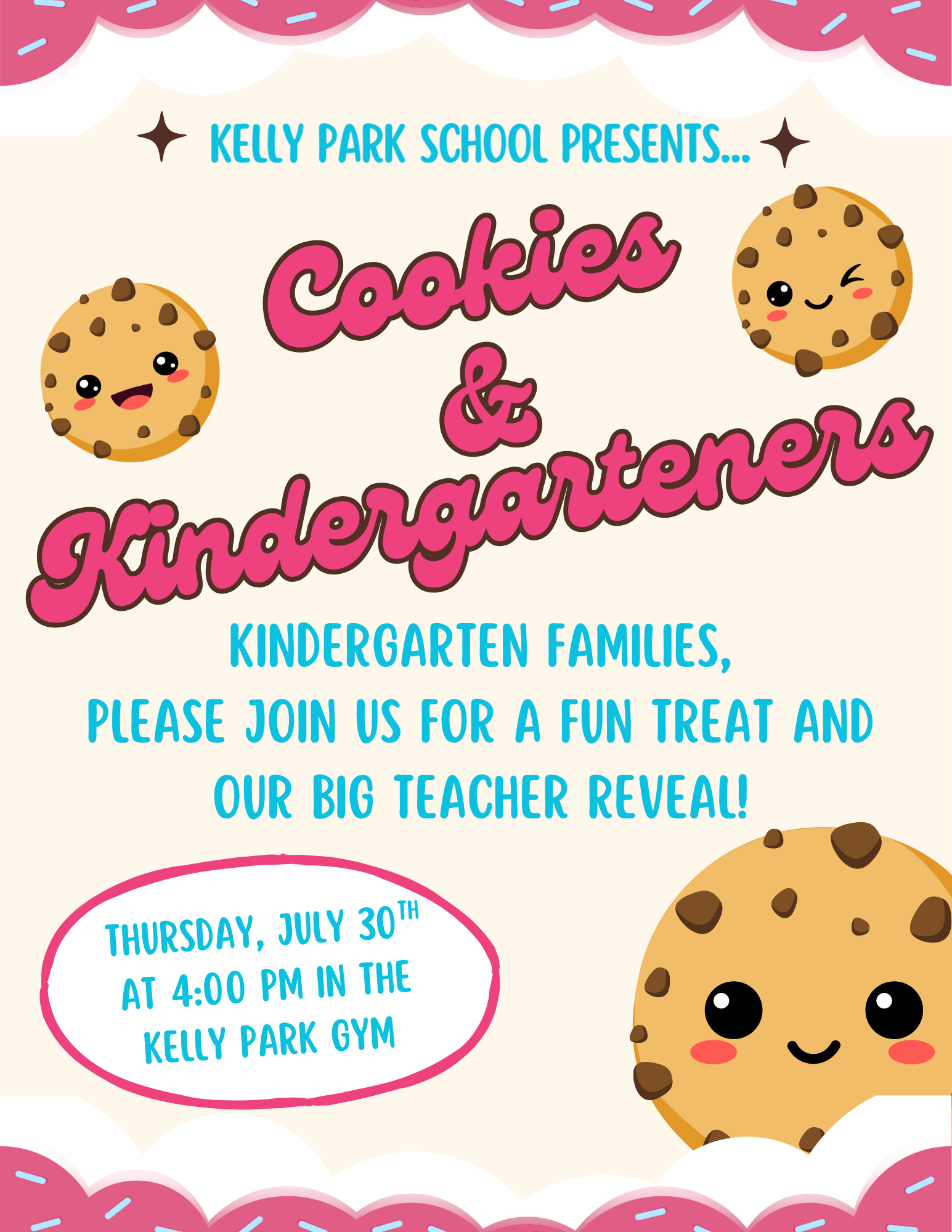 Cookies and Kindergarteners