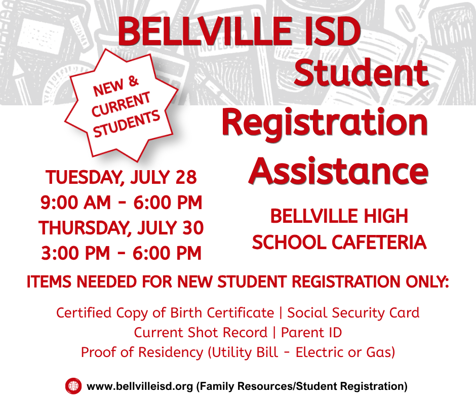 📢 Online Student Registration Opens July 28!