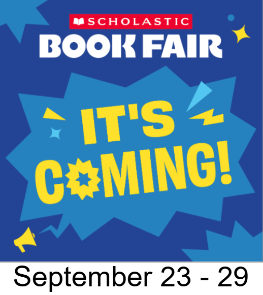Book Fair is next week!