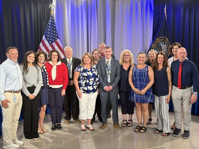 Retirees Recognized at School Board
