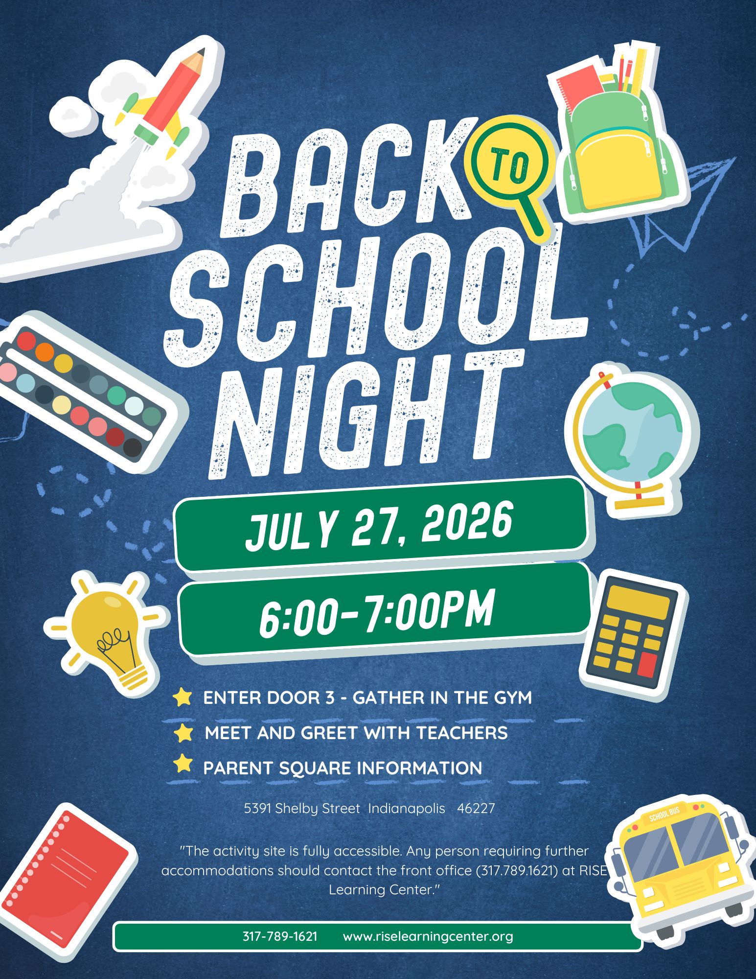 Back to School Night