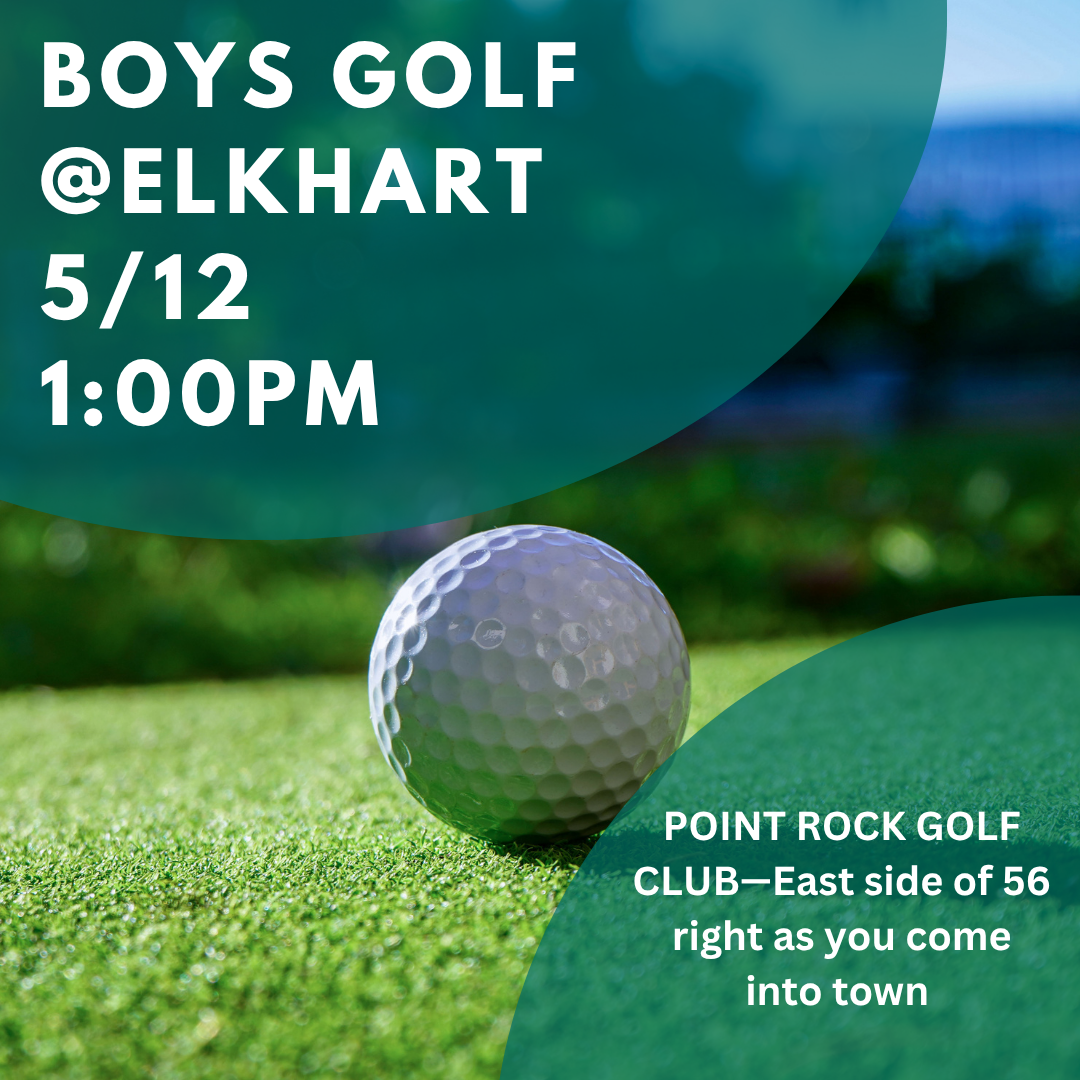 Boys Golf 5/12