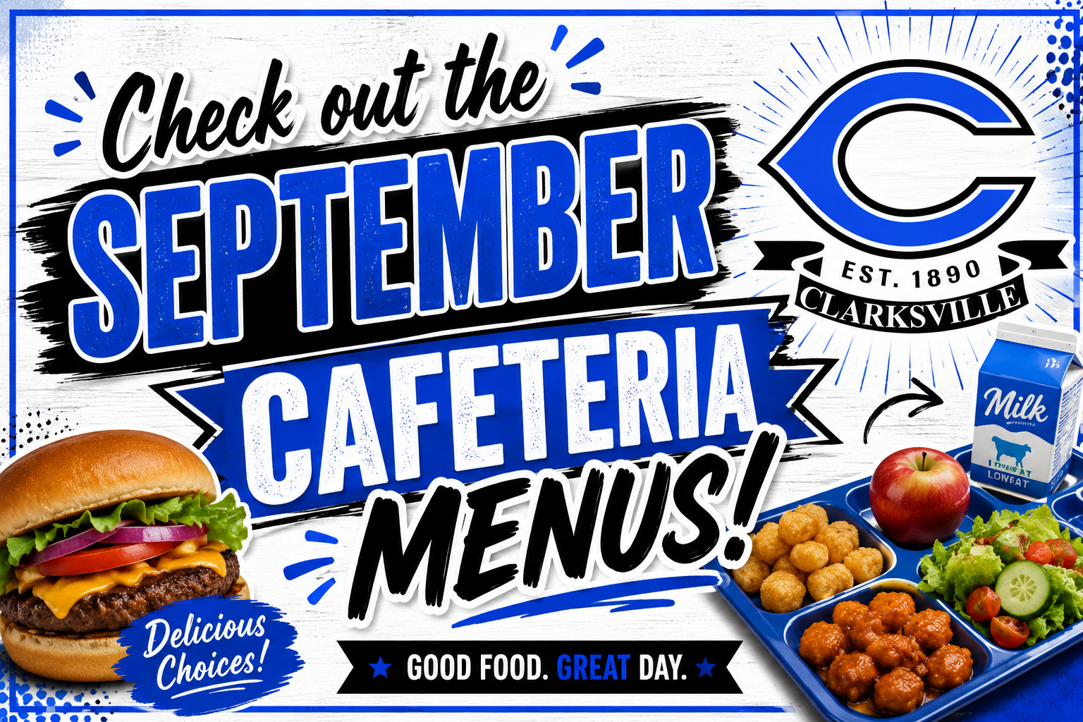 CISD: September Cafeteria Menus