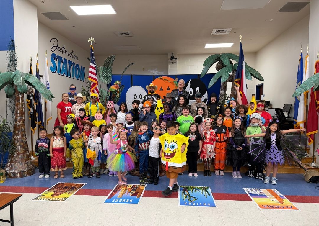 The assignment was Halloween, and they understood it perfectly. 💯