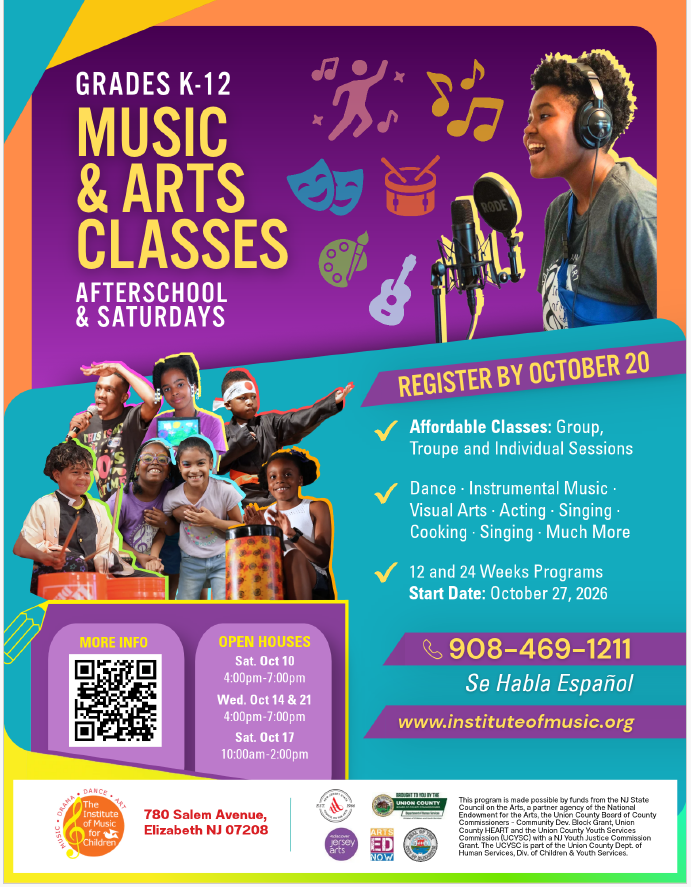 The Institute for Music and Children Offer: GRADES K-12 MUSIC & ARTS CLASSES AFTER SCHOOL & SATURDAYS