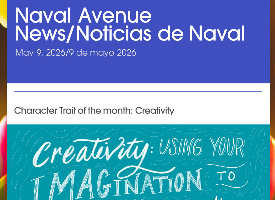 Naval Avenue News 5-9-26