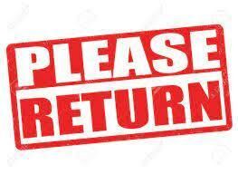 Missing School Issued Items