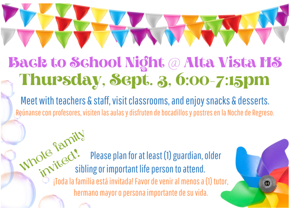 Alta Vista Updates - August 21, 2026