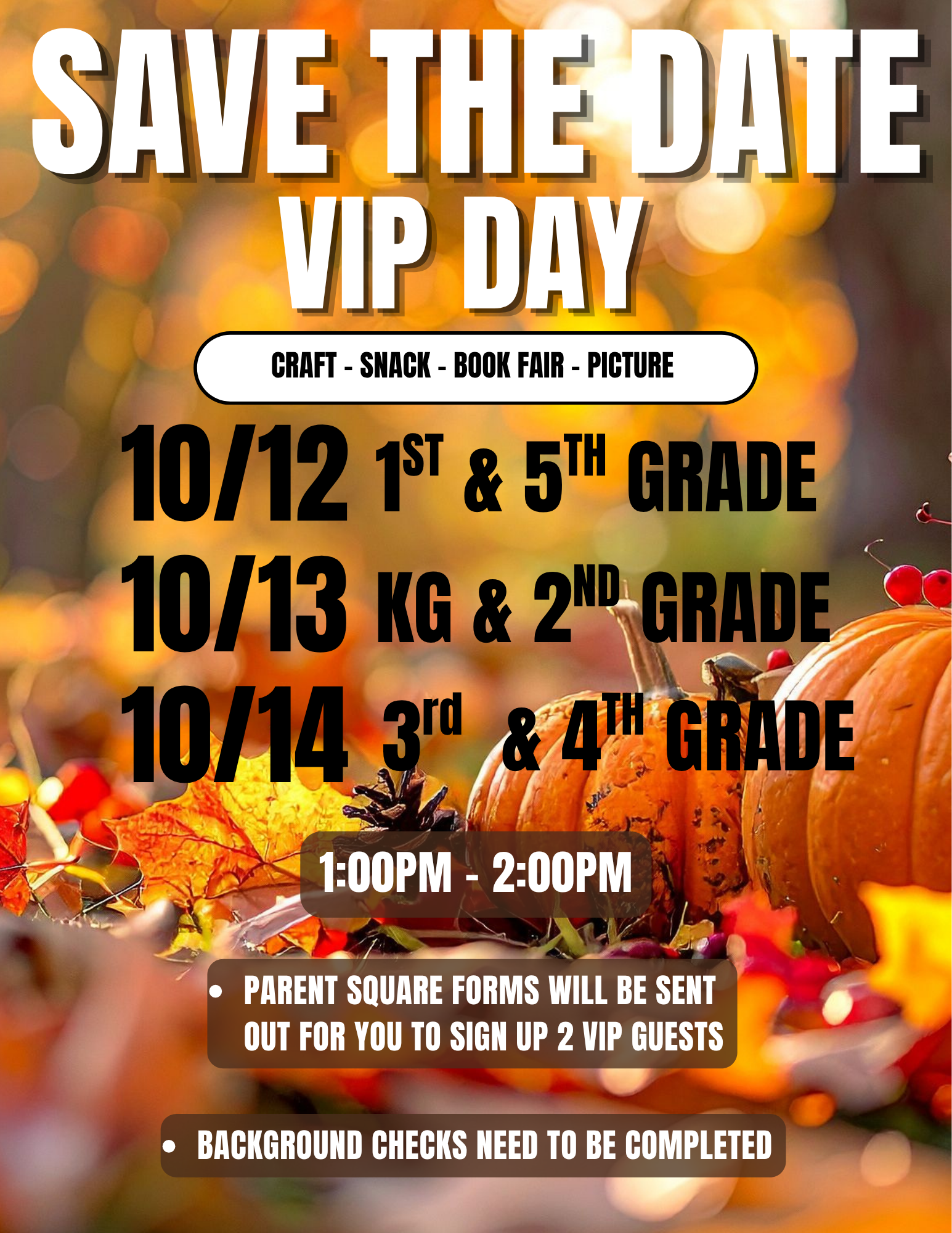 SAVE THE DATE VIP