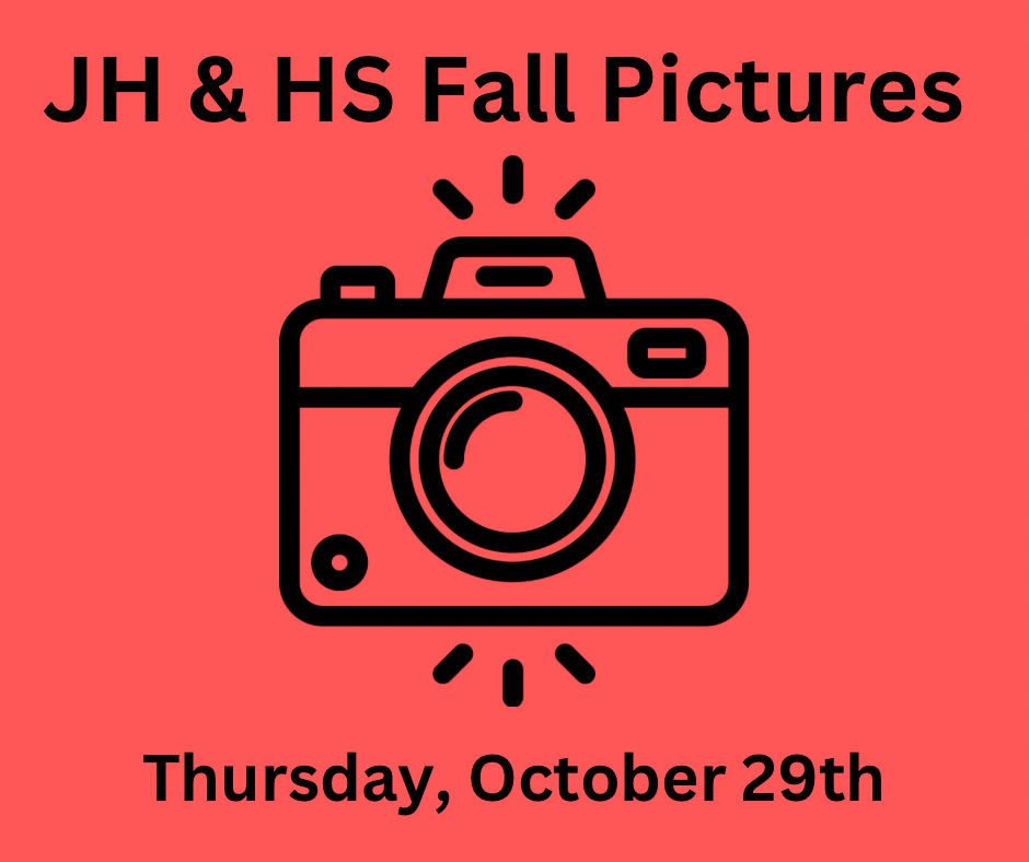 Fall Pictures for JH and HS - October 29