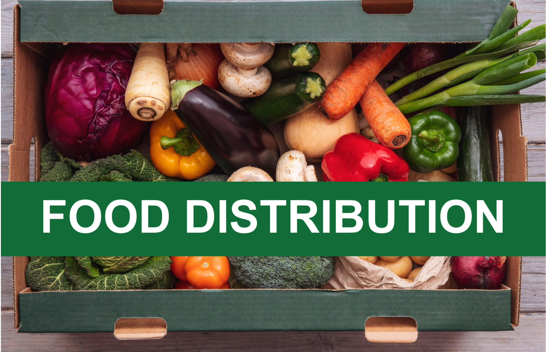 Community Food Distribution Events / Distribución Comunitaria de Alimentos