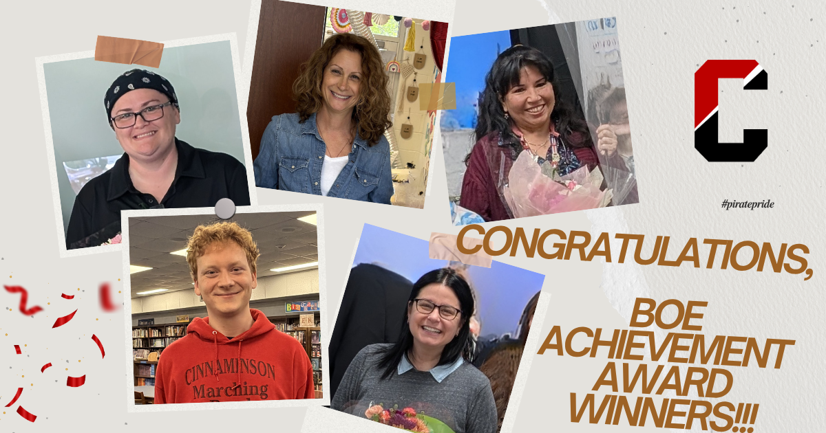 Congratulations to our 2025-26 Board of Education Achievement Award Winners!