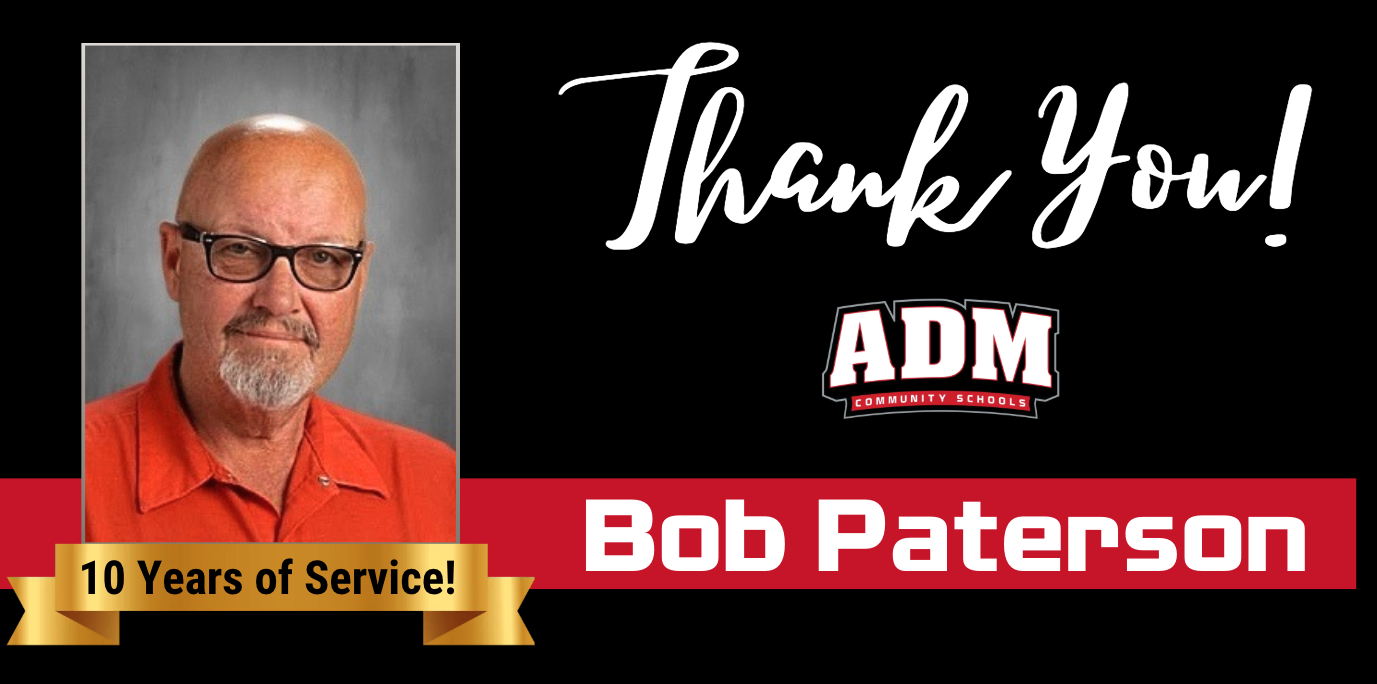 Bob Paterson ~ 10 Years of Service!