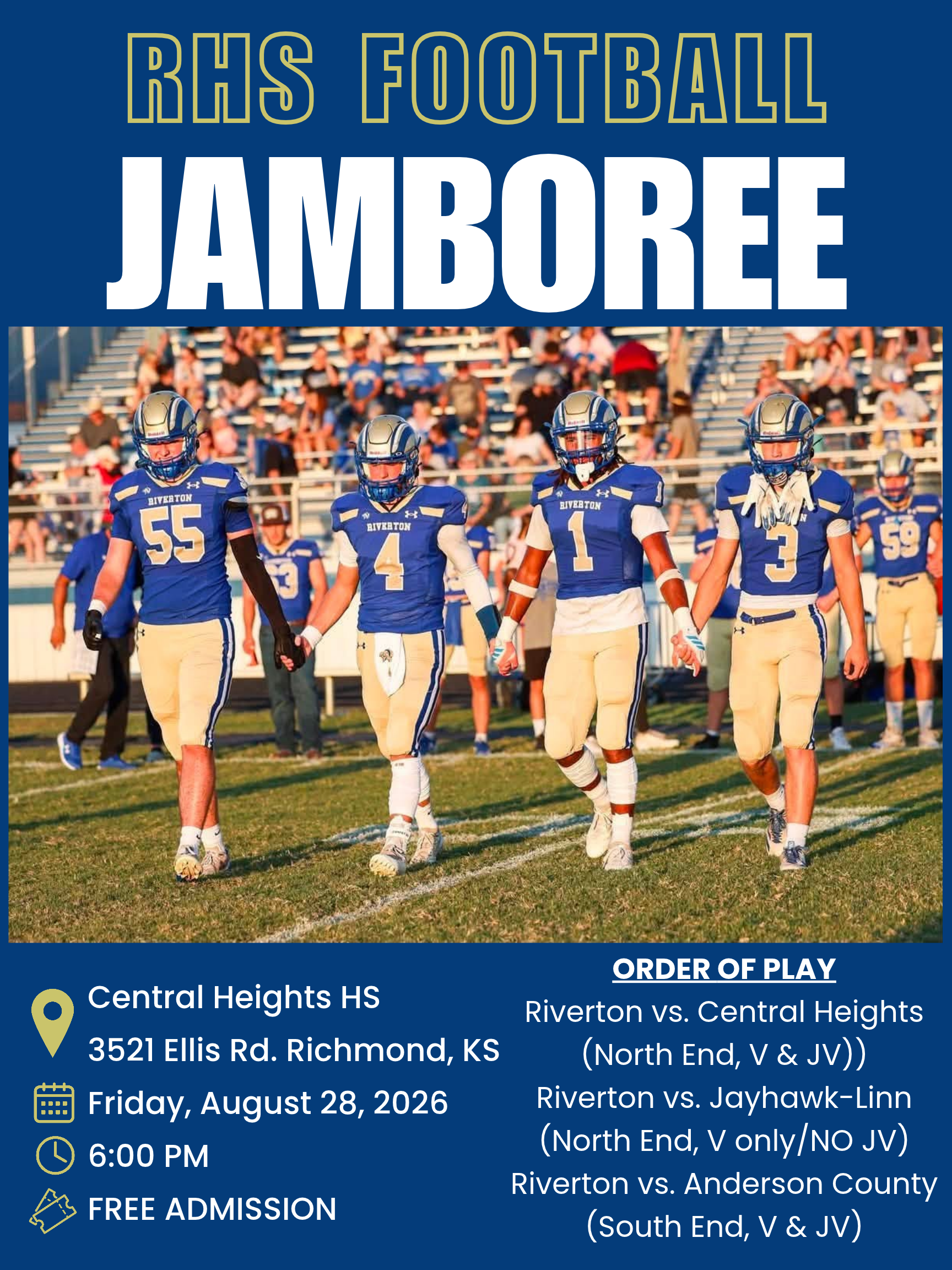 RHS Football Jamboree @ Central Heights