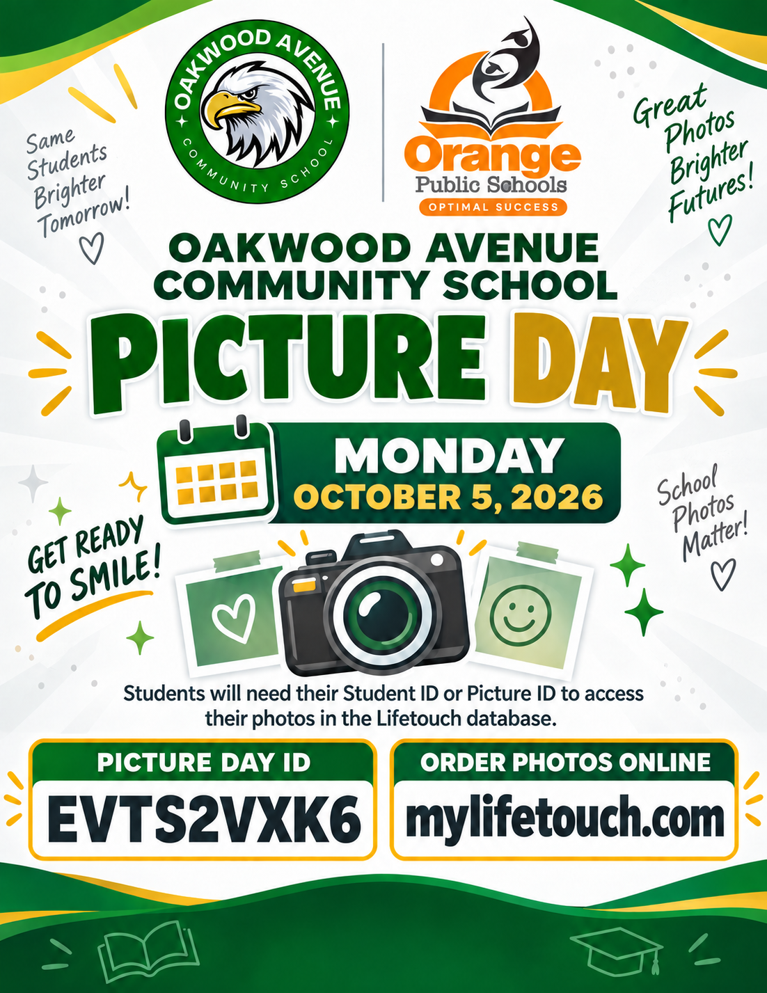 Oakwood Avenue Community School Picture Day!