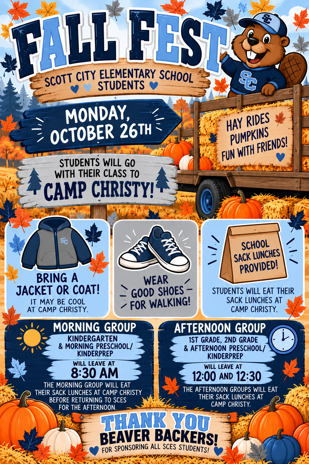 Monday Pumpkin Patch Information