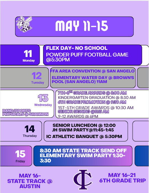 May 11-15