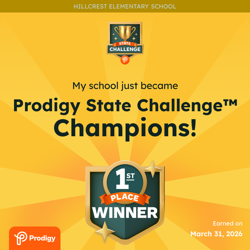 Prodigy Winners
