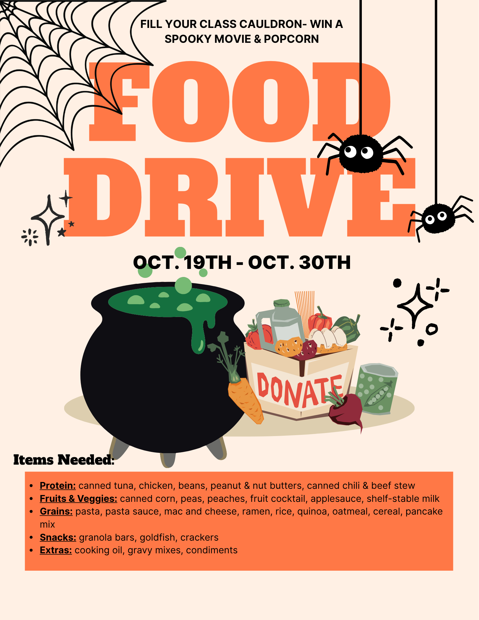October Food Drive