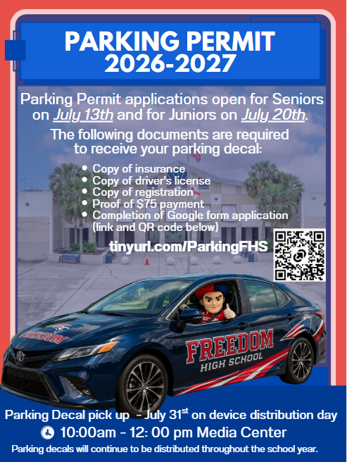 Parking Permit Applications/ Permit Pick up July 31st