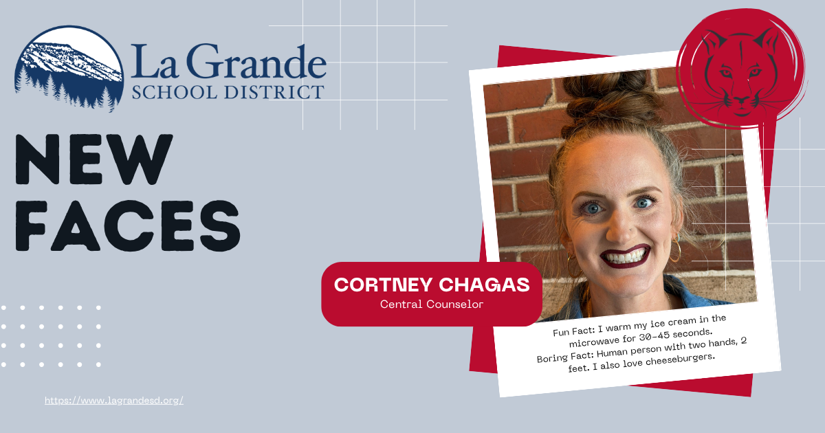 We welcome Courtney Chagas, counselor, to Central Elementary!