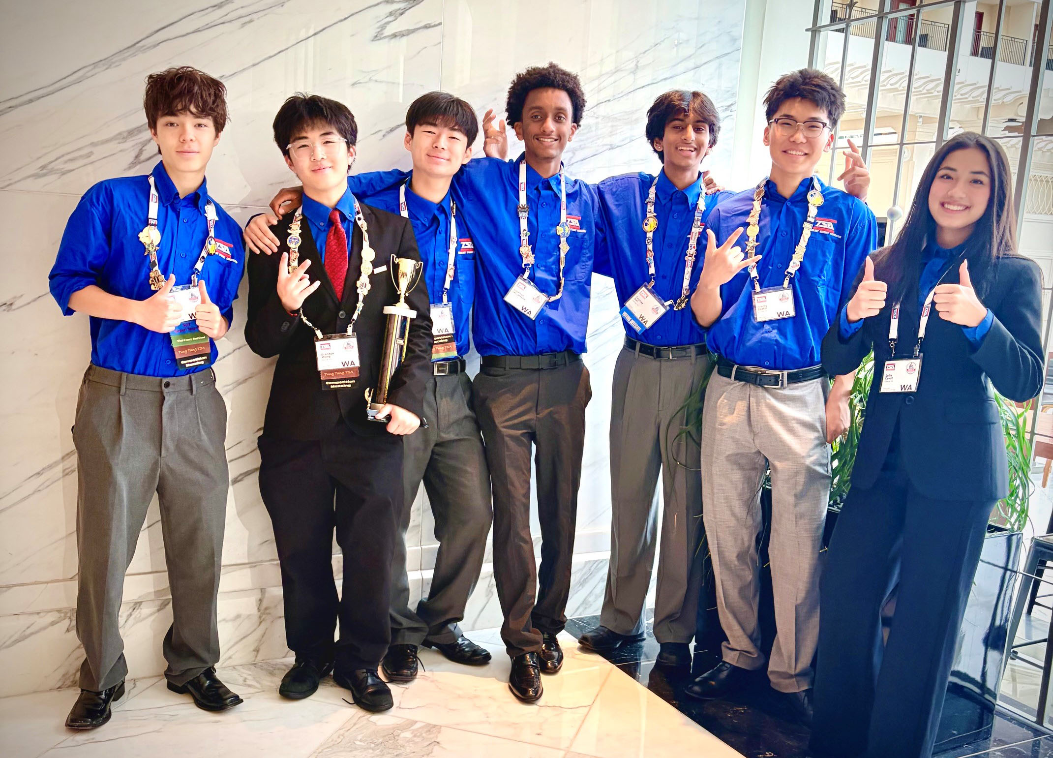 Kuddos to Kamiak High School's TSA Team!