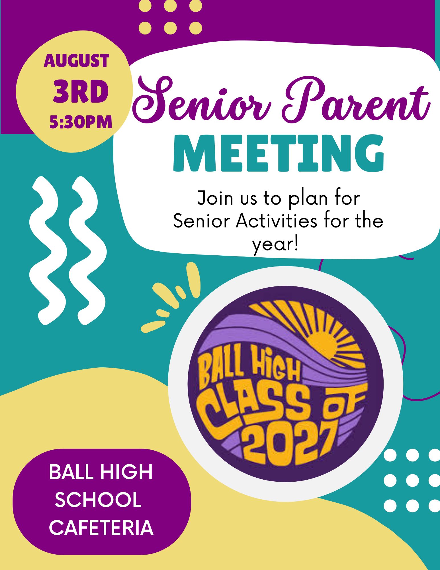 Senior Parent Meeting