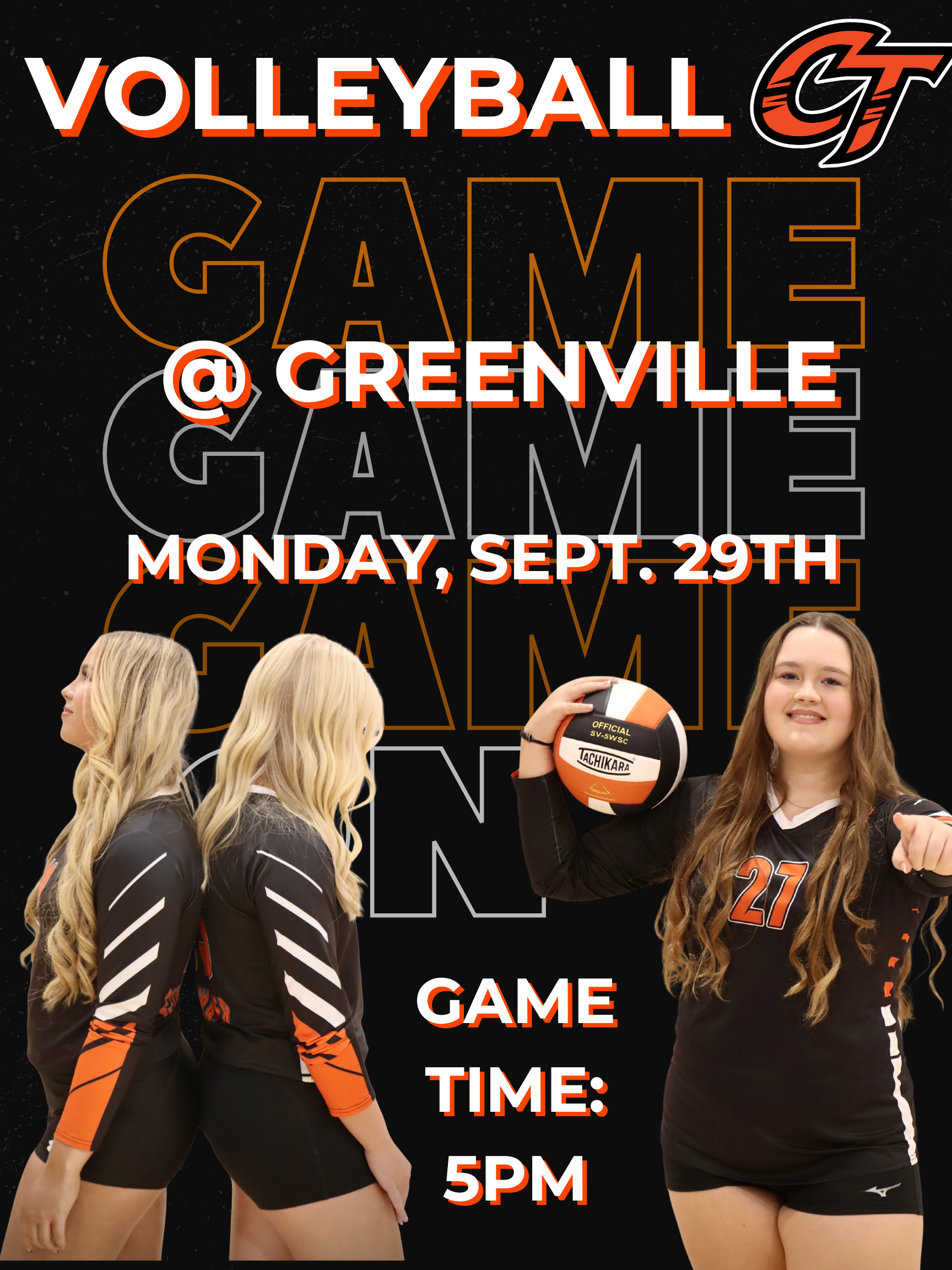 Baseball and Volleyball Games- Tonight (9/28)