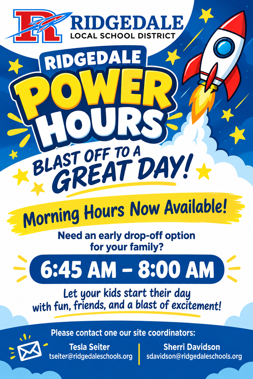 Power Hours Morning Hours Now Available!