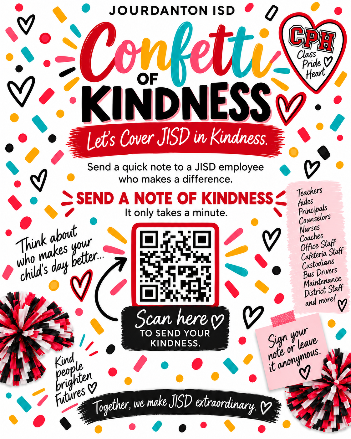 🎉 Confetti of Kindness starts TODAY! ❤️