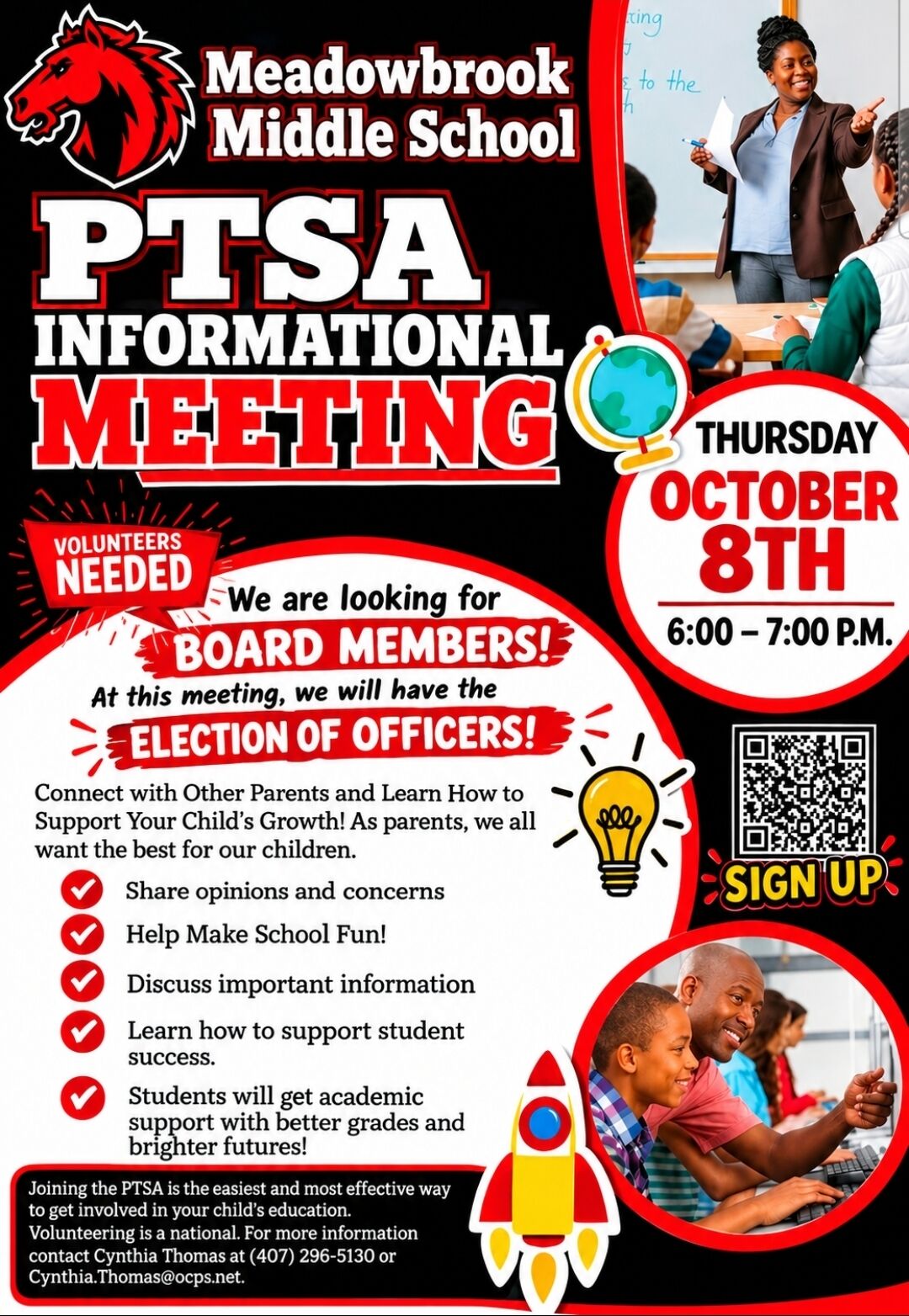 Make a Difference at Meadowbrook! Join Our PTSA