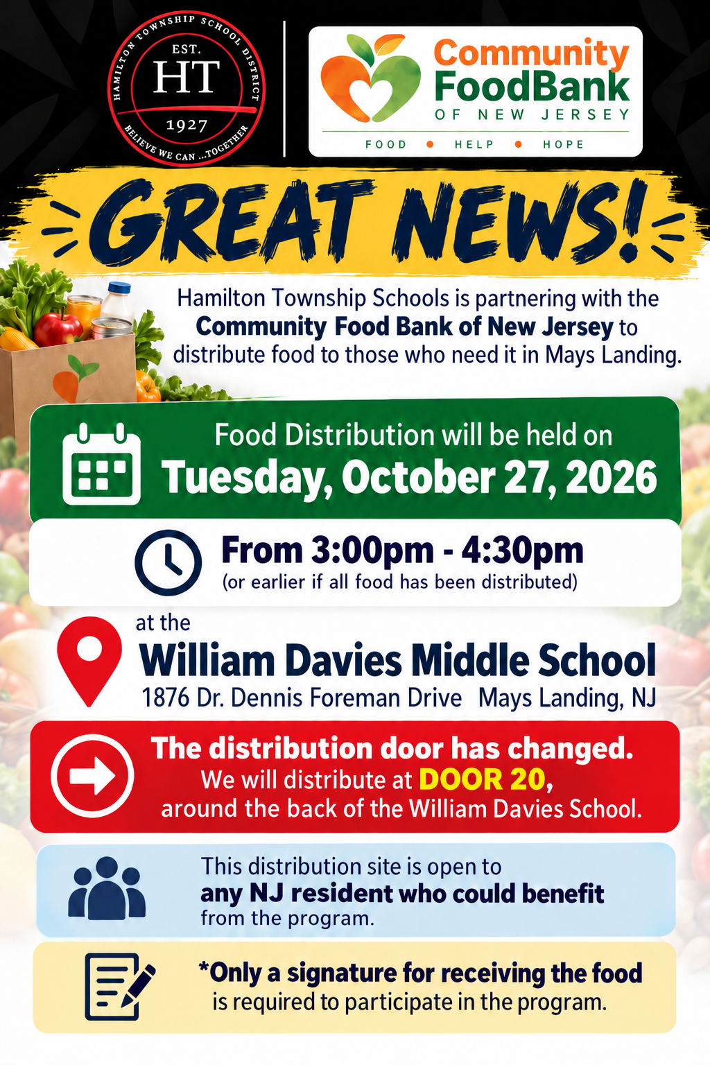 Food Pantry Info