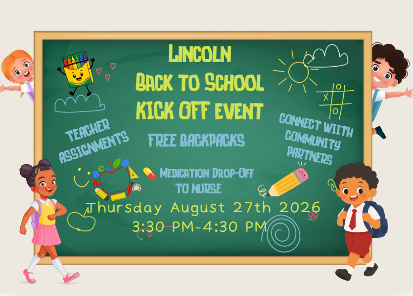 Welcome back kick off event  8/27/26 