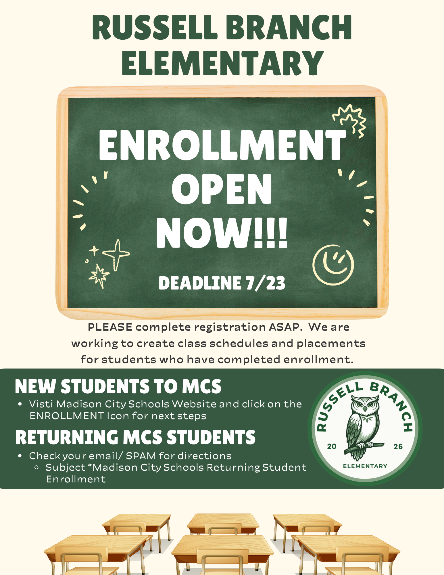 Enrollment Reminder