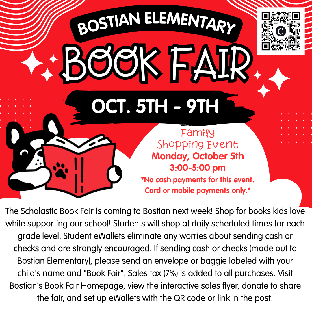 Book Fair Next Week!
