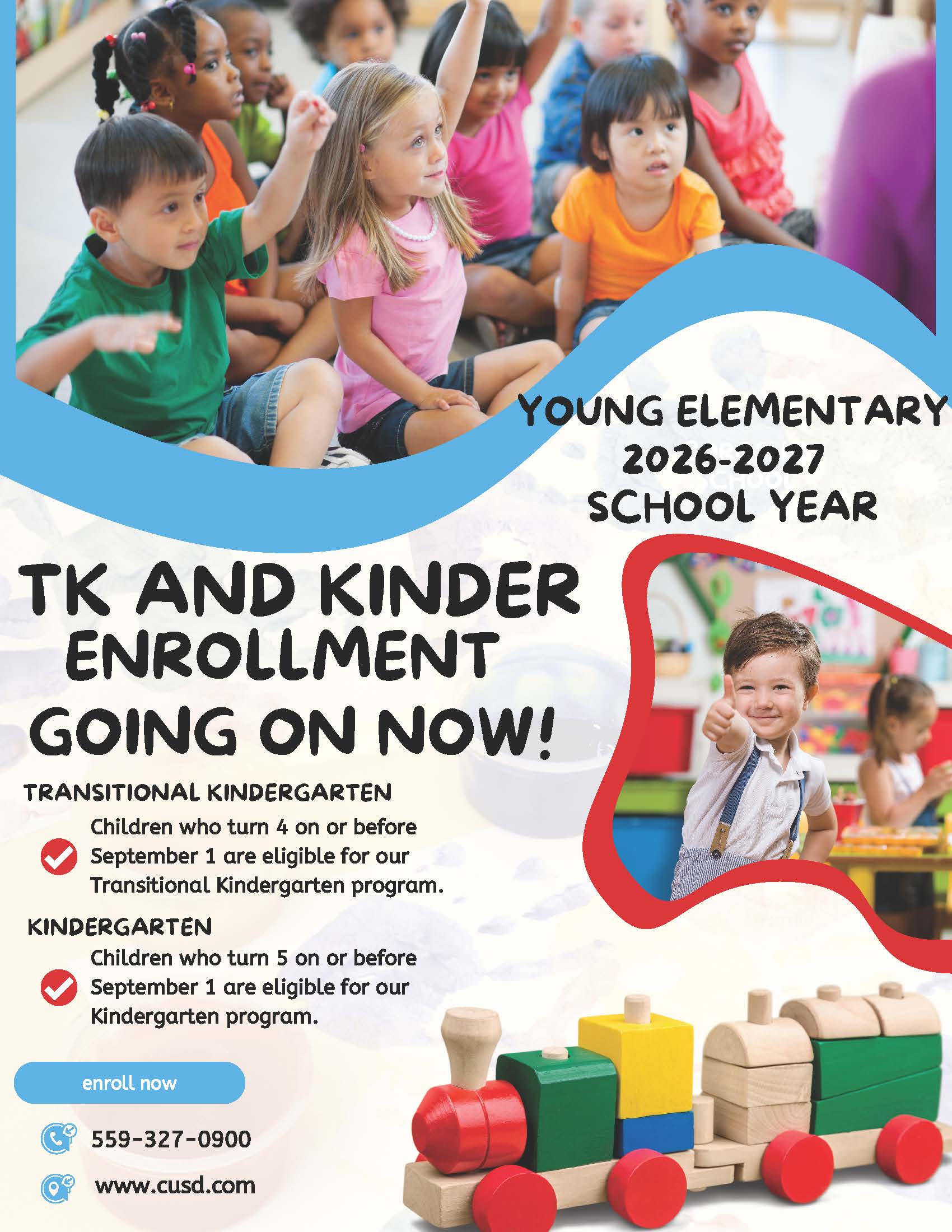 TK and Kinder Registration Information