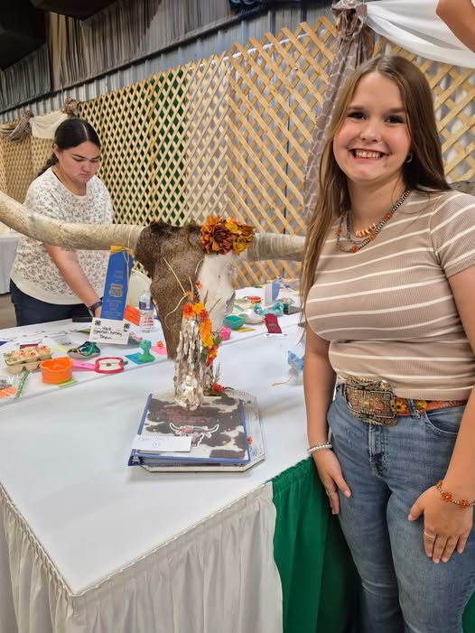 Madison Kelsey wins 1st at Oklahoma State Fair